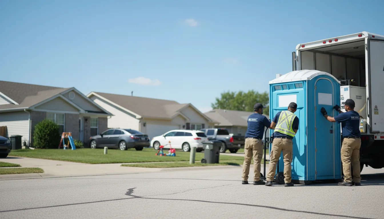 Standard Porta Potty Rentals in Pearl, IL near me